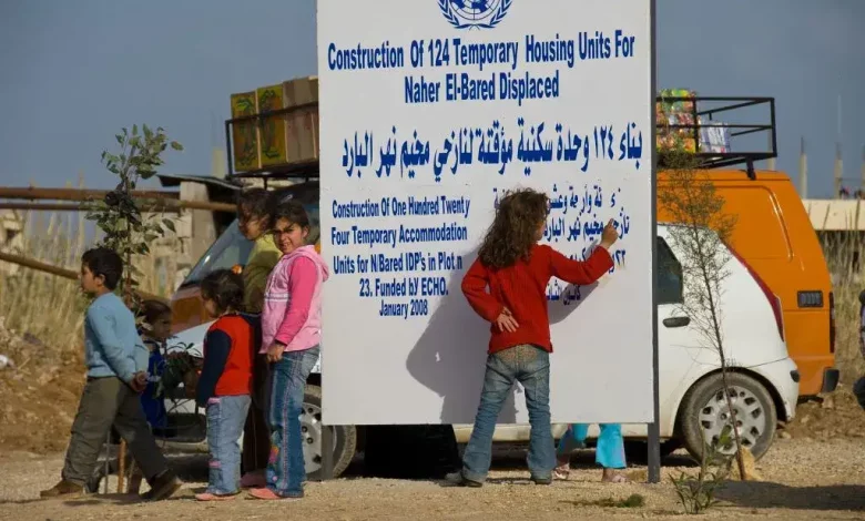 صور من مخيم البداوي ومخيم نهر البارد