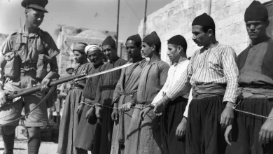 صور تظهر الاجرام الصهيوني عام 1948 -مراجعة