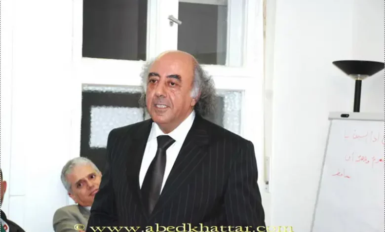 محاضرة للدكتور أحمد برقاوي عن افاق النهضة العربية