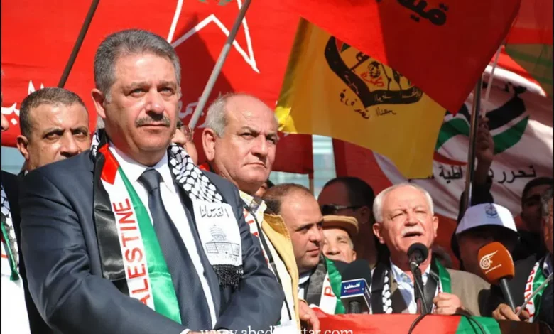 وقفة تضامنية أمام الاسكوا في بيروت دعما لتوجه الرئيس للأمم المتحدة