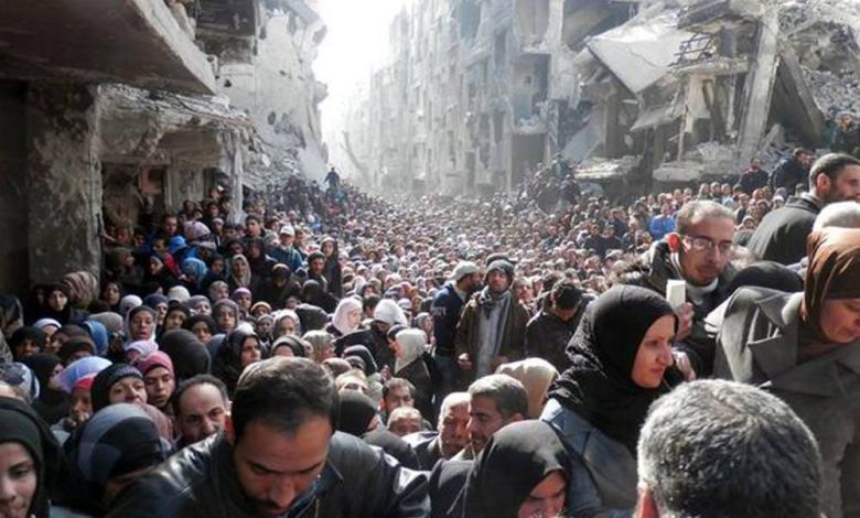 قصة مخيم اليرموك مع الثورة السورية...