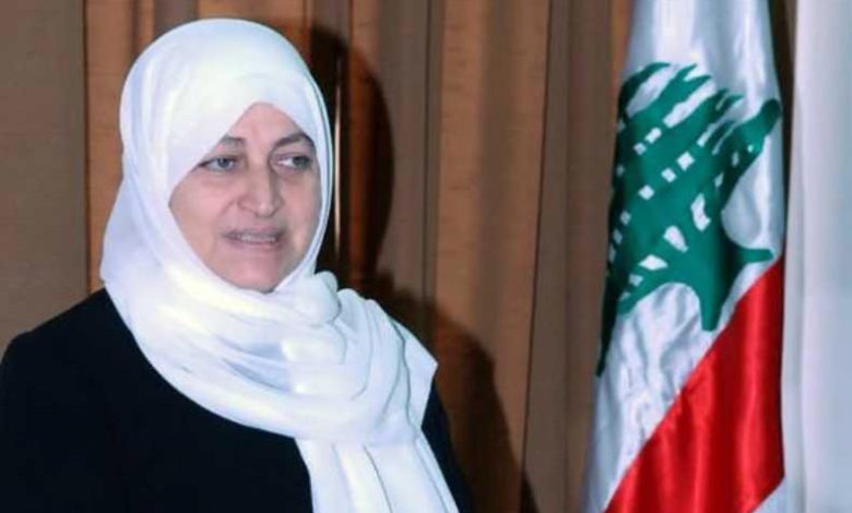 بهية الحريري تحذر من كارثة في مخيمات لبنان لتدفق النازحين الفلسطينيين من سورية