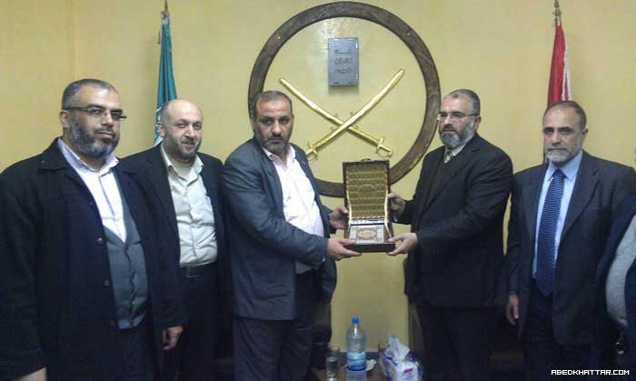 وزير الشباب الرياضة والثقافة الفلسطيني محمد المدهون يزور الشمال