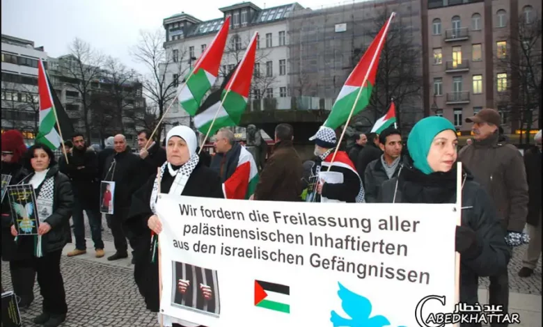 وقفة تضامن مع الأسرى الفلسطينيين في العاصمة الالمانية برلين