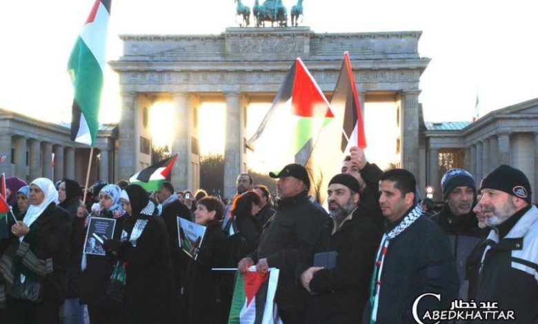 كلمة التجمع الفلسطيني في وقفة تضامن مع الاسرى في برلين