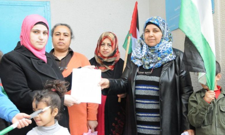 الاتحاد العام للمرأة الفلسطينية يُحيي الثامن من آذار في البداوي