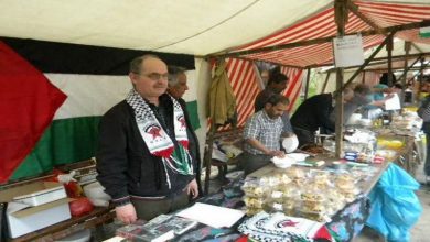 مشاركة فلسطينية متميزة لانصار الجبهة الديمقراطية بإحتفالات الاول من ايار في برلين