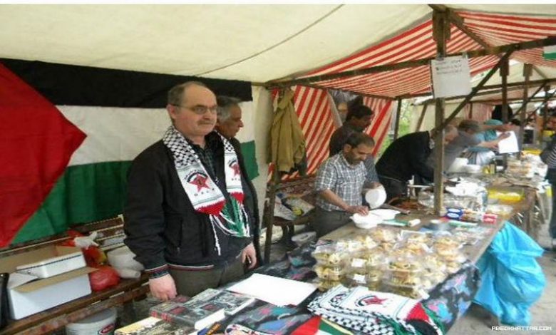 مشاركة فلسطينية متميزة لانصار الجبهة الديمقراطية بإحتفالات الاول من ايار في برلين