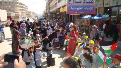 نهر البارد || طفل فلسطيني يهتف انا بدي أرجع على ديارنا