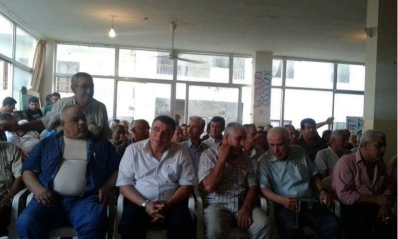 التوقيع على وثيقة التفاهم الوطني في مخيم البداوي