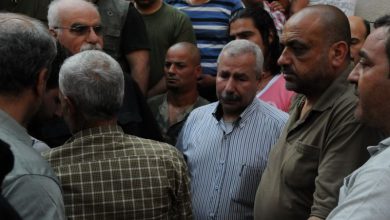 تشييع الشهيد المغدور جهاد محمد فياض اسعد في مخيم البداوي
