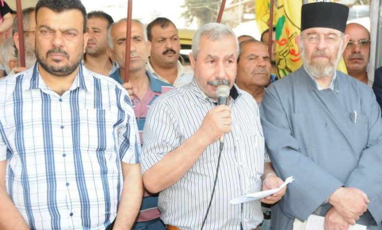 حركة فتح تعتصم في مخيم البداوي تضامناً مع القدس والاقصى