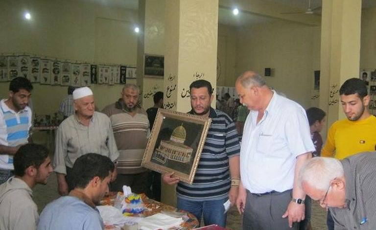 معرض فلسطين الثالث للصور التراثيات في قاعة مسجد القدس مخيم نهر البارد