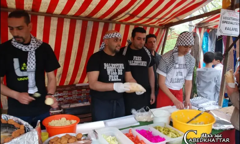 مشاركة لجان فلسطين الديمقراطية بإحتفالات الاول من ايار في برلين