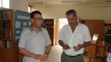 زيارات للرفيق مروان عبد العال الى روضة غسان كنفاني في مخيم نهر البارد