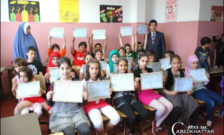 حفل تخريج طلاب مدرسة النور النموذجية في برلين - 2013