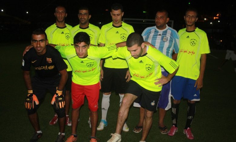 العودة عين الحلوة يتاهل الى نصف نهائي من دورة شهر الاخوة مجمع منصور عزام‎