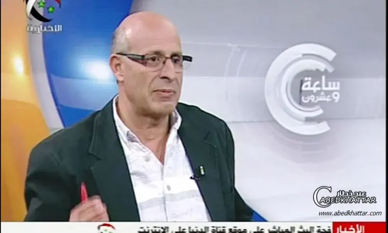 الدكتور رمزي ابو عياش على الإخبارية السورية