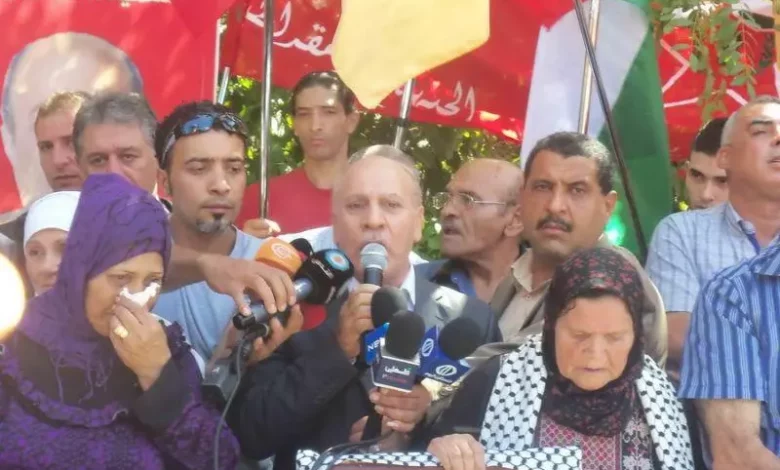 مسيرة للجبهة الديمقراطية والفصائل في مخيم شاتيلا في الذكرى الواحدة والثلاثين للمجزرة