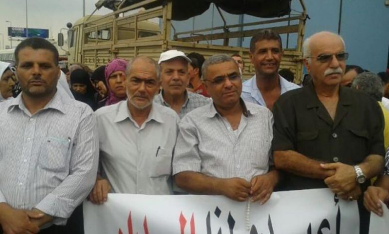 إعتصام مفتوح أمام مركز الأونروا الرئيسي في بيروت