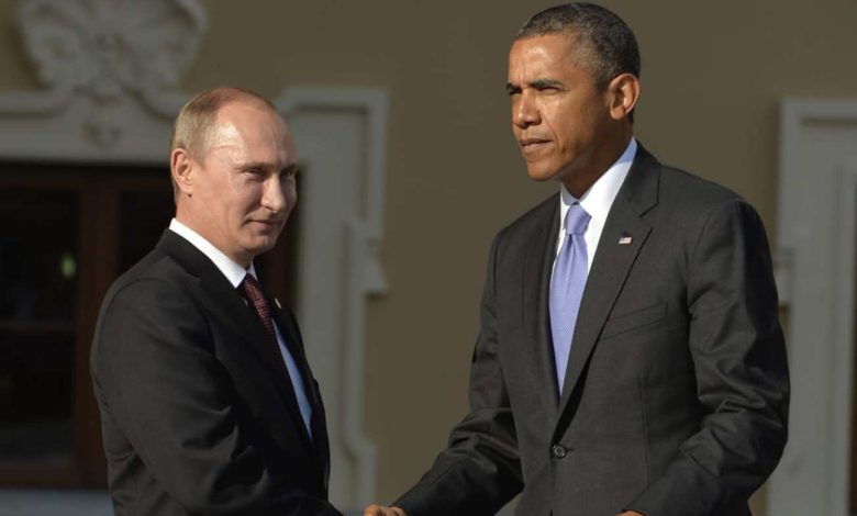 أوباما || نرحب بجهود بوتين الدبلوماسية في حل ازمة الكيميائي بسورية