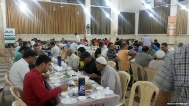 اقامت رابطة علماء فلسطين في مخيم البداوي في قاعة مسجد ومجمع خليل الرحمن افطارها السنوي