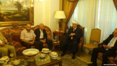 زيارة وفد حركة حماس للدكتور مالك الشعار مفتي طرابلس وشمال لبنان