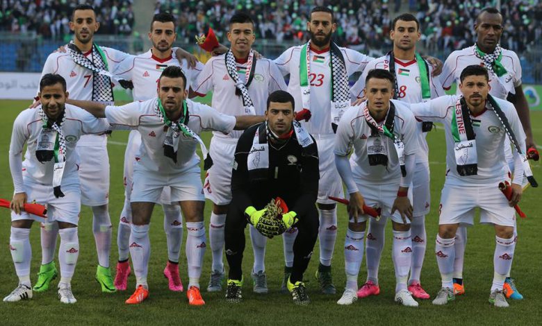 تشكيلة منتخب فلسطين الوطني لعام 2013