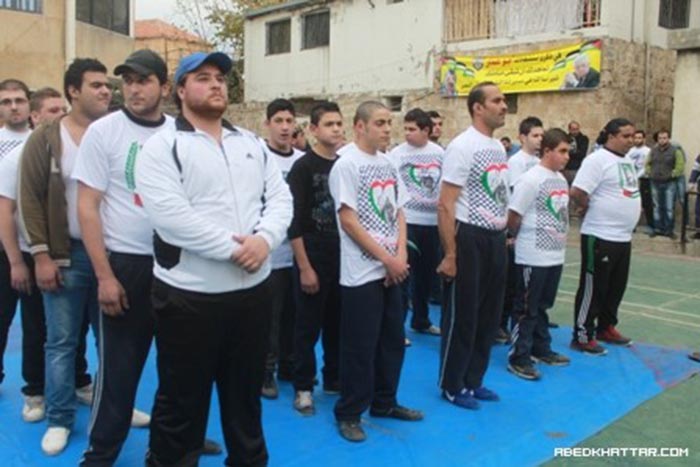 بطولة المصارعة الرومانية في ذكرى الانطلاقة حركة فتح 49 في صيدا