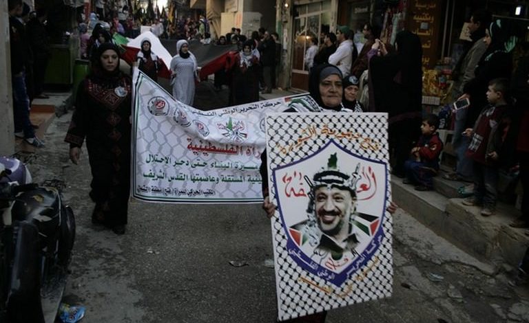 حركة فتح تضيء شعلة الانطلاقة 49 في مخيم البداوي