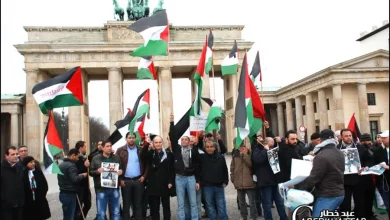 وقفة في العاصمة برلين تضامنًا مع مخيم اليرموك