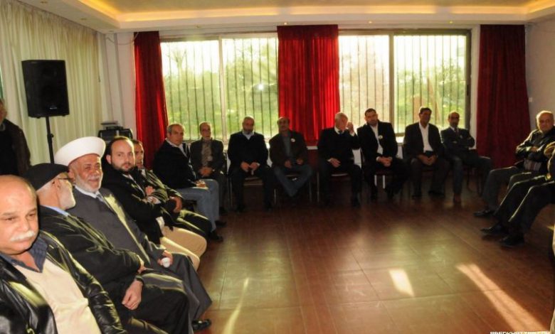 ابو جهاد فياض يعزي بالشهيد القائد احمد الخطيب