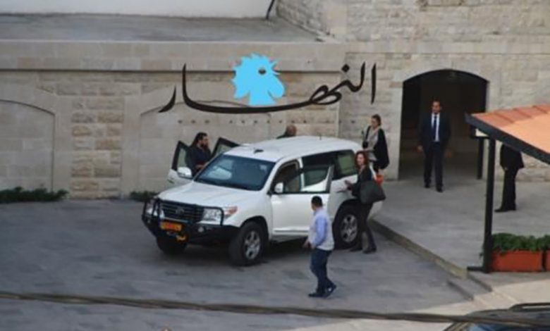 جولي تجول على اللاجئين السوريين في البقاع وتبيت في زحلة