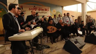 فرقة عشاق الأقصى تحيي حفلاً في مخيم البداوي دعماً لأهالي مخيم اليرموك