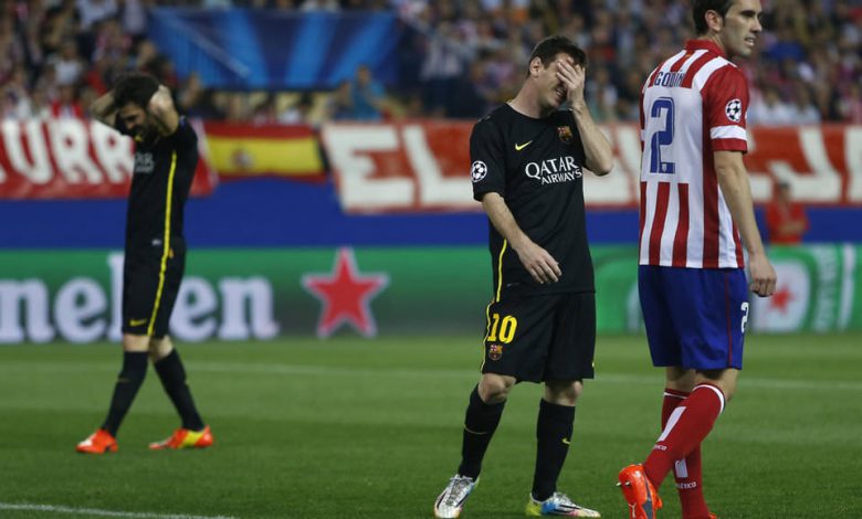 اتلتيكو مدريد ينقل موقعة دوري الأبطال ضد برشلونة إلى ملعبه