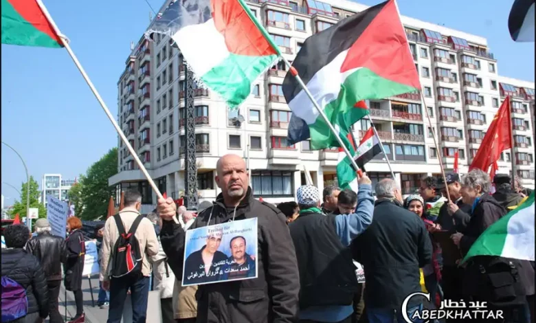 لجنة العمل الوطني الفلسطيني تحي يوم الأسير الفلسطيني في برلين