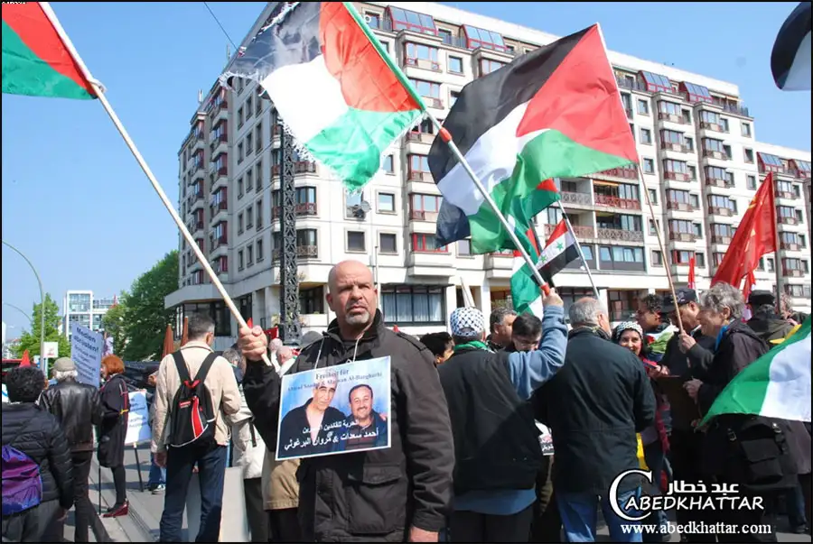 لجنة العمل الوطني الفلسطيني تحي يوم الأسير الفلسطيني في برلين