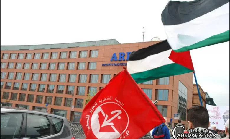 مشاركة لجان فلسطين بإحتفالات الاول من ايار في برلين لعام 2014