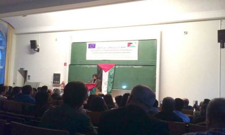 المانيا || أمسية فنية للشاعر تميم البرغوثي على شرف عقد المؤتمر الاوروبي الاول لمناصرة الأسرى