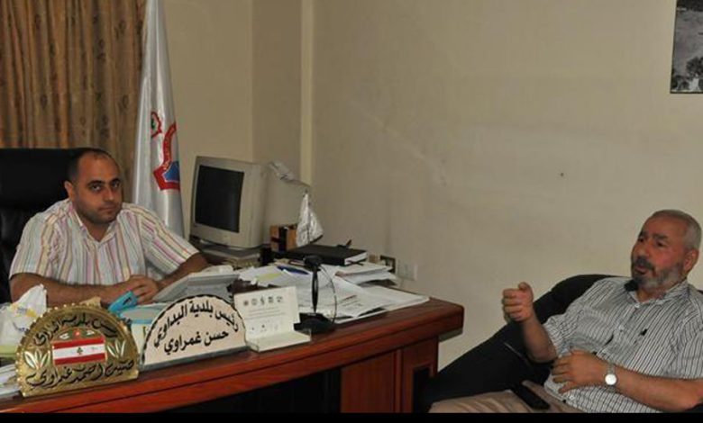 فياض يزور رئيس بلدية البداوي الاستاذ حسن غمرواي