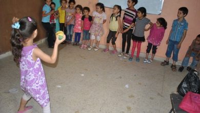 نظمت جمعية ناشط فطورا جماعيا لأطفال نادي بنات فلسطين وأطفال النازحين من سوريا