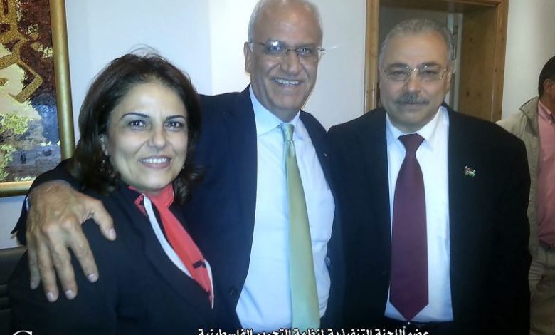 صائب عريقات يلتقي وفد من لجنة العمل الوطني الفلسطيني في برلين