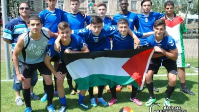 فريق السفارة الفلسطينية يفوز بكأس الدوره في برلين