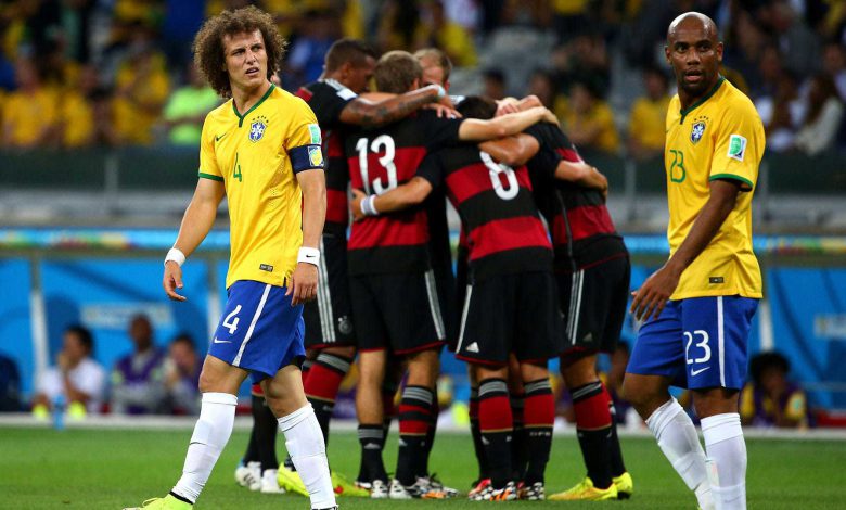 ألمانيا تصعق البرازيل بسباعية في عقر دارها وتبلغ نهائي مونديال 2014