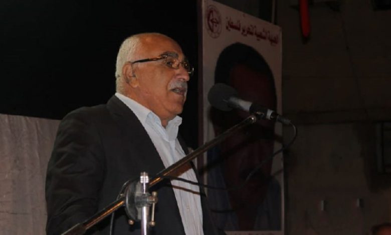 أبو جابر لوقف التنسيق الأمني بين السلطة والعدو الصهيوني