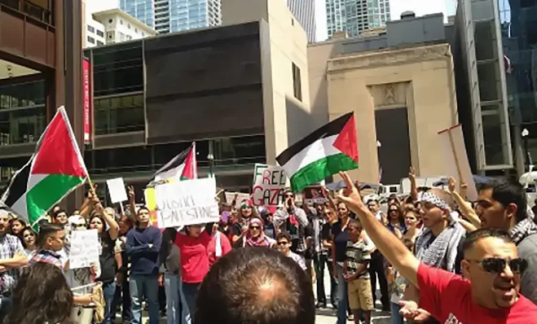 مظاهرة كبرى في واشنطن يوم السبت امام البيت الأبيض دعما لفلسطين