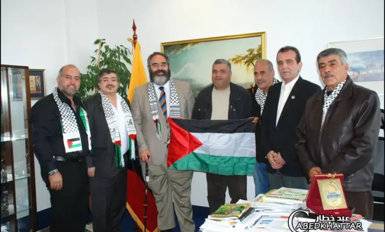 لجنة العمل الوطني الفلسطيني تزور سفارة الإكوادور في برلين‎