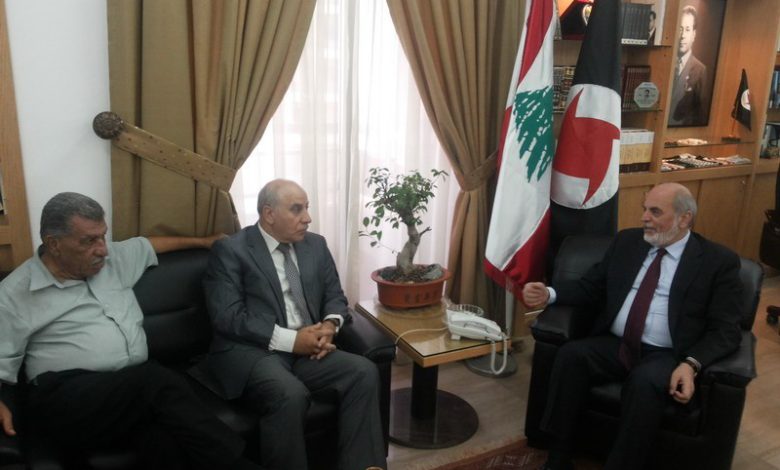 الجبهة الديمقراطية في لبنان تلتقي الحزب القومي الاجتماعي وتعرض معه التطورات العامة