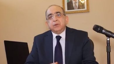 معالي الوزير حسن منيمنة رئيس لجنة الحوار اللبناني- الفلسطيني المحترم .