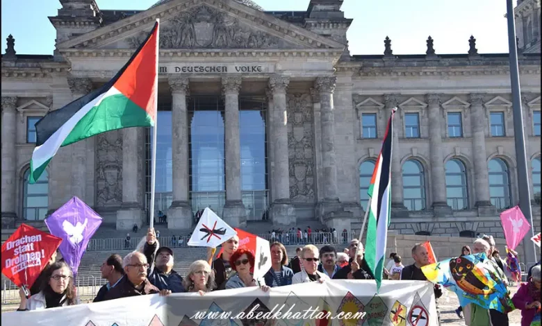 لجنة العمل الفلسطيني تشارك حملة ضد إستخدام الطائرات بدون طيار